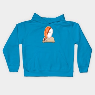 Cute Sushi Hugging Kids Hoodie